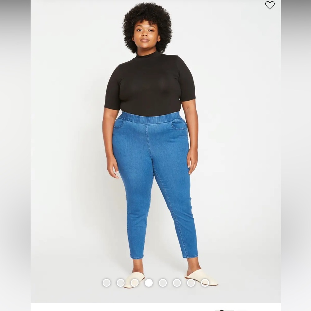 Universal Standard Don't Call Them Jeggings Classic Blue 2XS (US 6-8)
